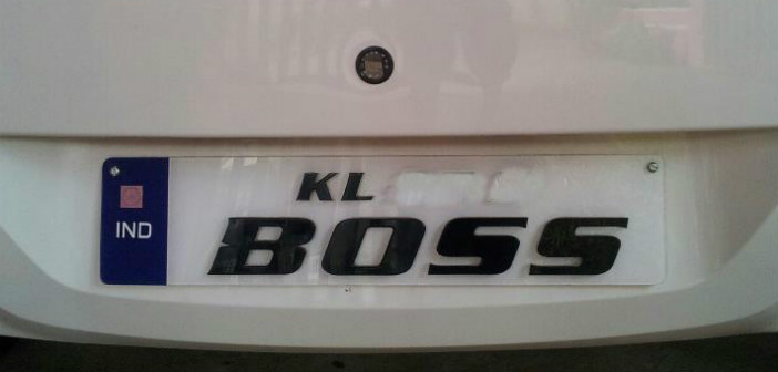 Fancy Number Plates in India is Illegal - Featured Image