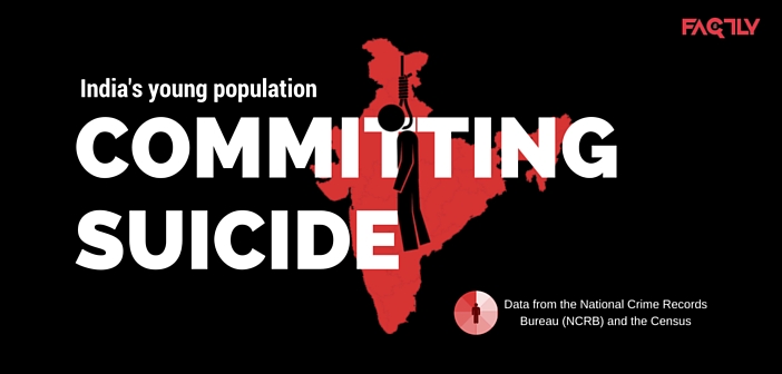 Suicides Data from the National Crime Records Bureau (NCRB) and the Census India featured image factly.in