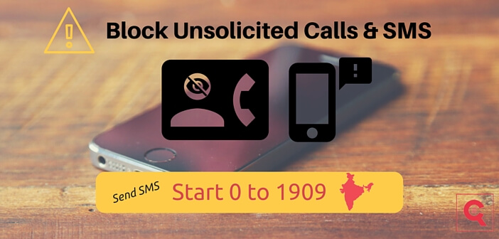 Block Unsolicited Commercial Calls and SMS factly.in
