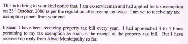 ex service man property tax exemption_exemption order