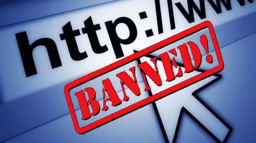 Websites blocked in India_factly