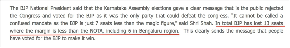 Amit Shah wrong about Karnataka Elections_1