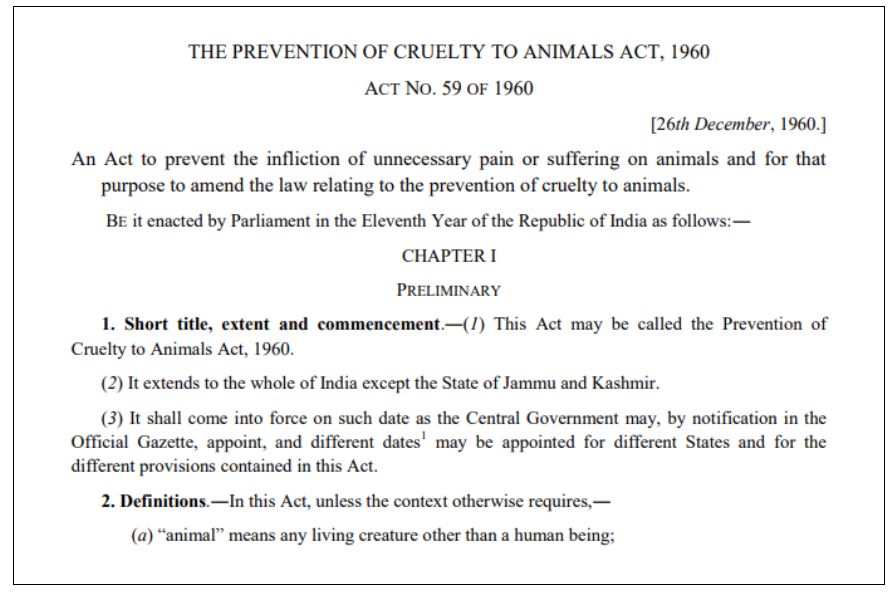 The Story of 'Cruelty to Animals' cases in India - Lack of Data & Minimal  Penalties