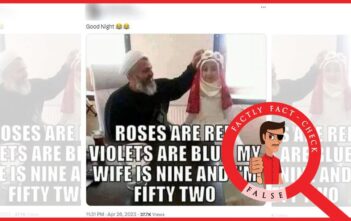 Old image related to Quran recitation event from Turkey shared with a false child marriage narrative