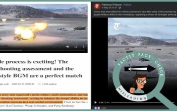 An old video is being shared with a claim that China is conducting military exercises near the Himalayas, following the terror attack in Pahalgam on 22 April 2025