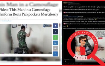 A 2017 video of Railway Police thrashing a suspected pickpocket in Indonesia is falsely shared as an assault on a Uyghur Muslim in China