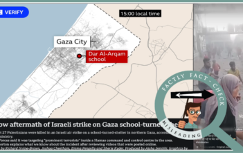 Old Video from Gaza Falsely Shared as Pakistani Civilians Fleeing After Operation Sindoor