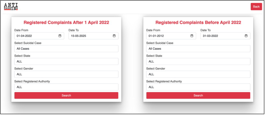 A screenshot of a registration form  AI-generated content may be incorrect.