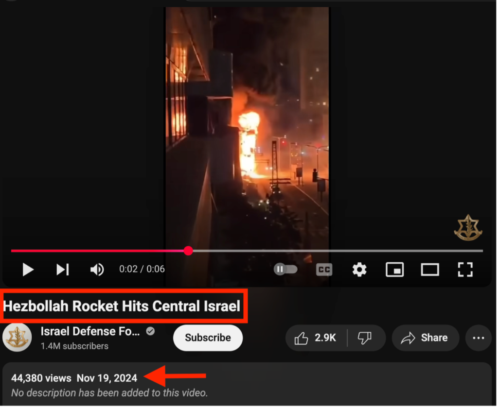 A screenshot of a video AI-generated content may be incorrect.