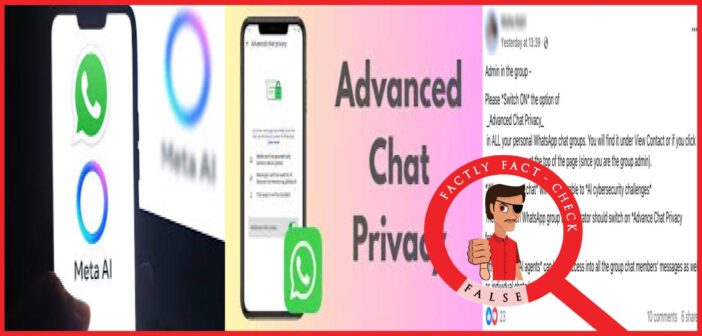 Meta AI cannot access WhatsApp groups, individual chats, or contact details; the viral claim is fake