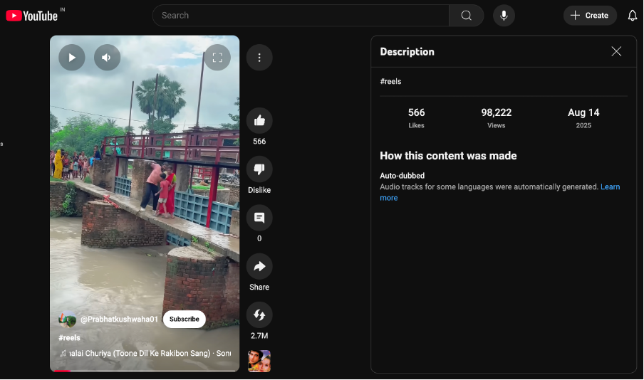 A screenshot of a social media post AI-generated content may be incorrect.