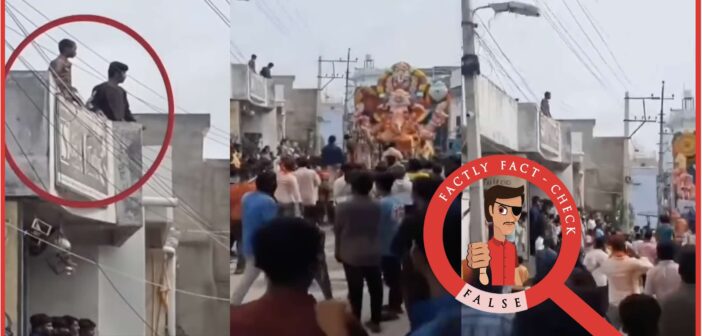 Clash between two Hindu groups during Ganesh immersion in Karnataka’s Raichur is being shared with a false communal narrative