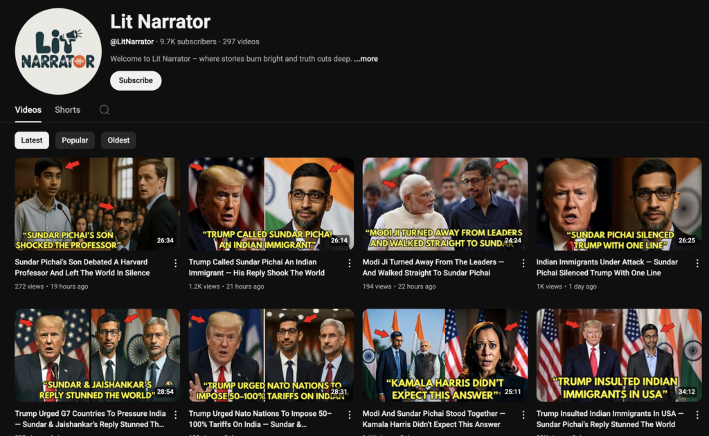 A screenshot of a news article AI-generated content may be incorrect.