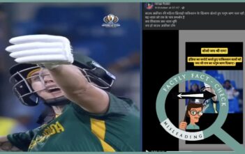 A video of South African cricketer Tazmin Brits’s celebration, similar to that of footballer Mohamed Salah is being shared with a misleading claim