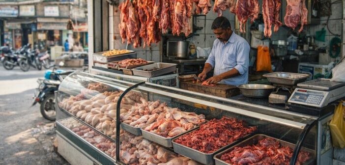 Meat Production Rises 29% in India, But Five States Drive Most of the Supply