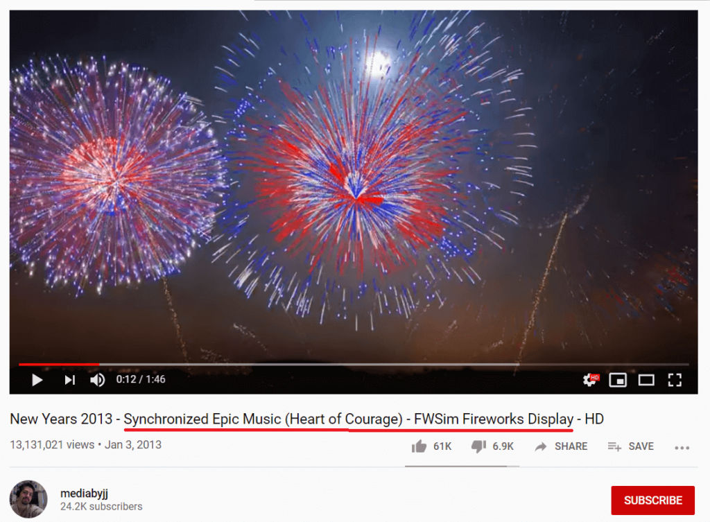 fwsim fireworks show