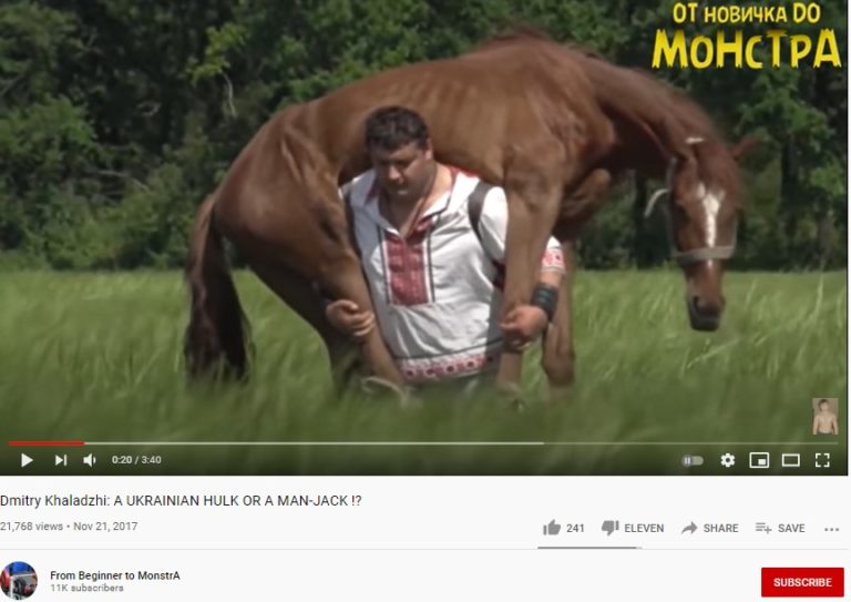 Прикол с конем