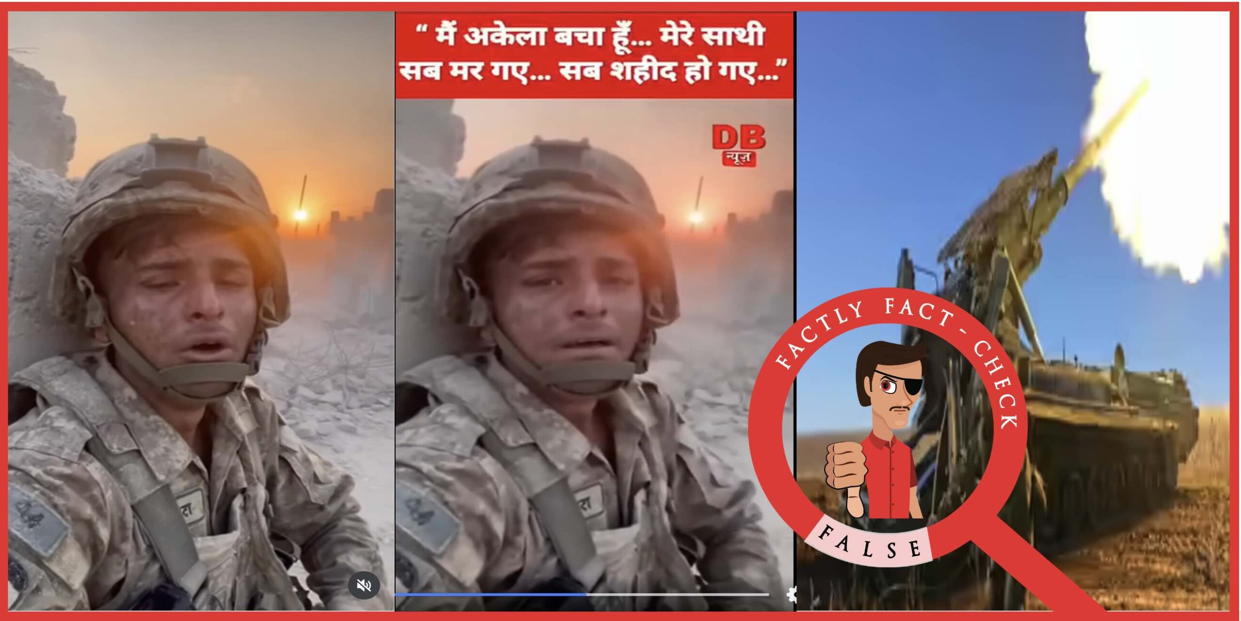 This viral video, claiming to show an Indian student serving in the Russian Army pleading for ...